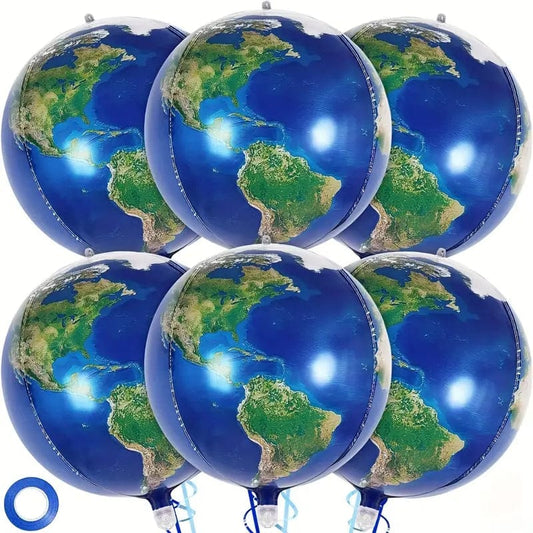 Globe Tererstre Gonflable - Lot 6 ballons