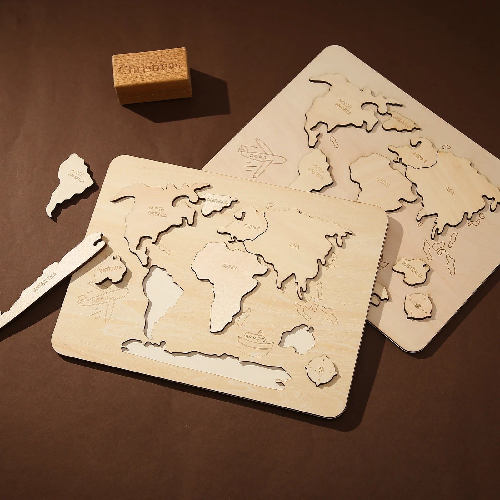 Puzzle - Mappemonde enfant