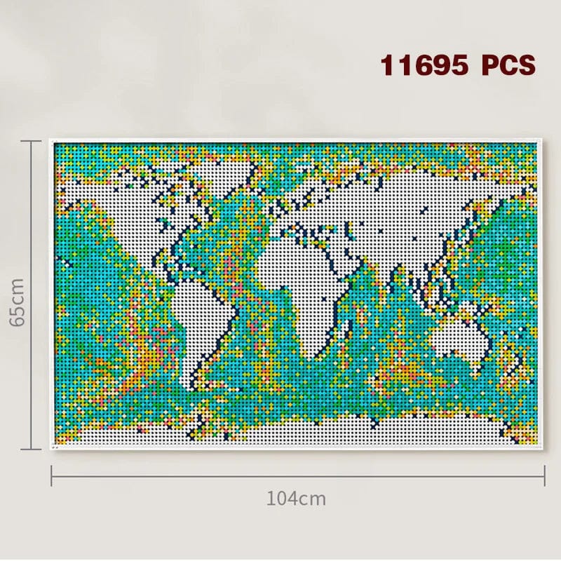 Puzzle Mappemonde - L'Impossible